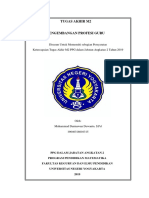 Tugas Akhir M2 PPG Tentang Pengembangan PDF