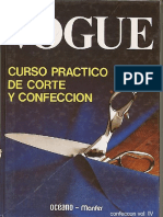 Vogue. Curso Practico de Corte y Confeccion. V 4 PDF