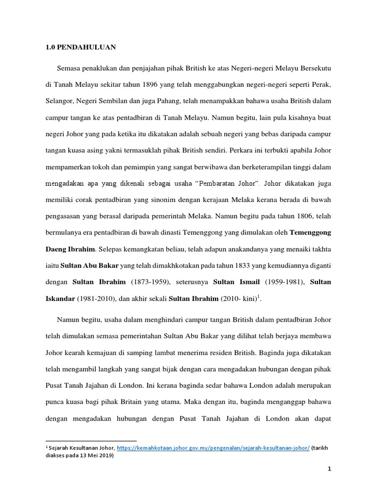 Essay Pentadbiran British Final Pdf