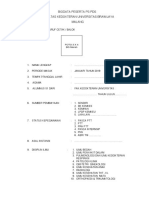 Biodata PS PDS Daftar Ulang Periode Januari 2019