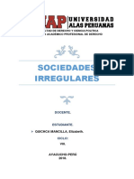 Sociedades Irregulares