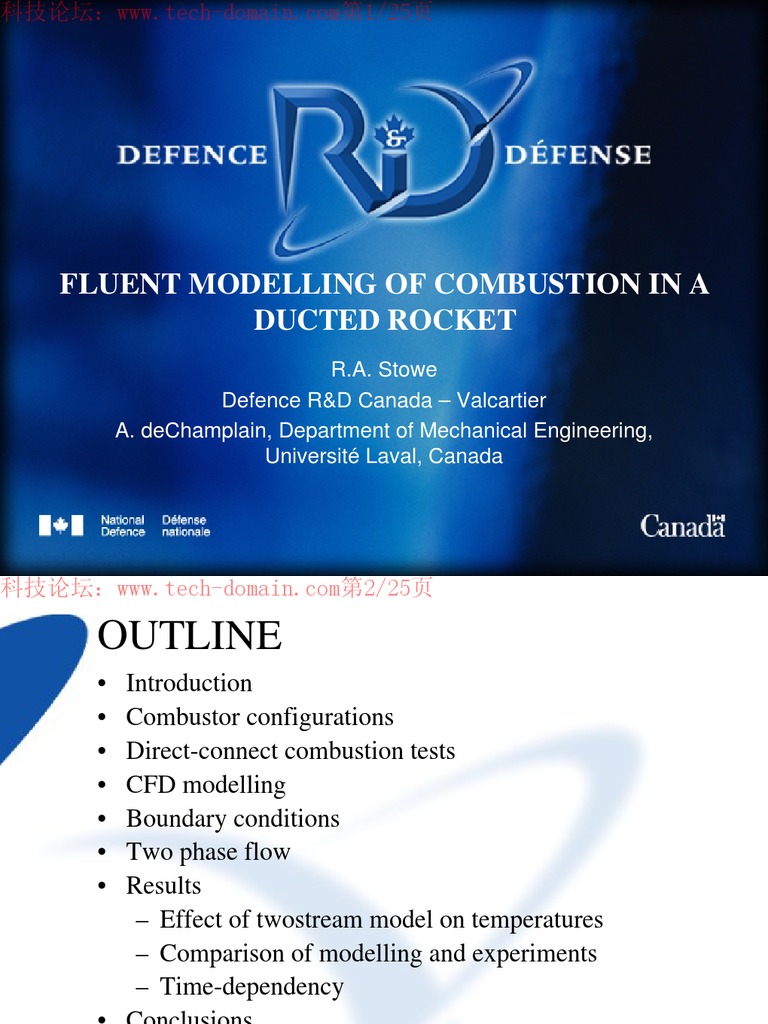 Fluent Modelling of Combustion in A Ducted Rocket | PDF | Rocket Engine ...