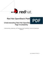 Red Hat OpenStack Platform-14-Understanding Red Hat OpenStack Platform High Availability-En-US