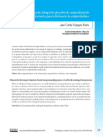 Elementos para La Valoración Integral de Proyectos de Emprendimiento Social. Una Herramienta para La Formación de Emprendedores