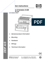 ML-2, Installation Instructions, Vers. 2.40.0 or Later, 4189340290 UK PDF