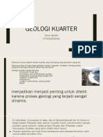 GEOLOGI KUARTER