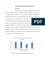 Spectrum Efficiency Through Cognitive Radio by Dan Drexter Garcia