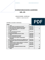 Laboratorio de Estructuras de Datos y Algoritmos PDF