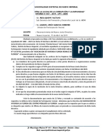 Reconocimiento de la Nueva Junta Directiva de la Asociación de Vivienda Florida Renace