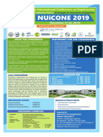 Nuicone 2019: 7 Nirma University International Conference On Engineering