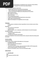 PLSQL & Relational Algebra