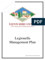 Legionella Management Plan
