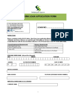 Short Term Loan Form 2015 - New