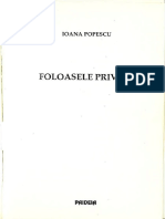 Popescu, Ioana - Foloasele Privirii Pp. 109-134