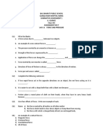 CBSE Class 8 Science Worksheet (7)