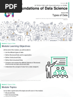 DSML - Sem 1 - Module 02 - Types of Data