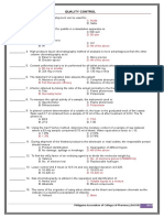 Quality Control Answer Key-BLUE PACOP