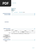 Template CV