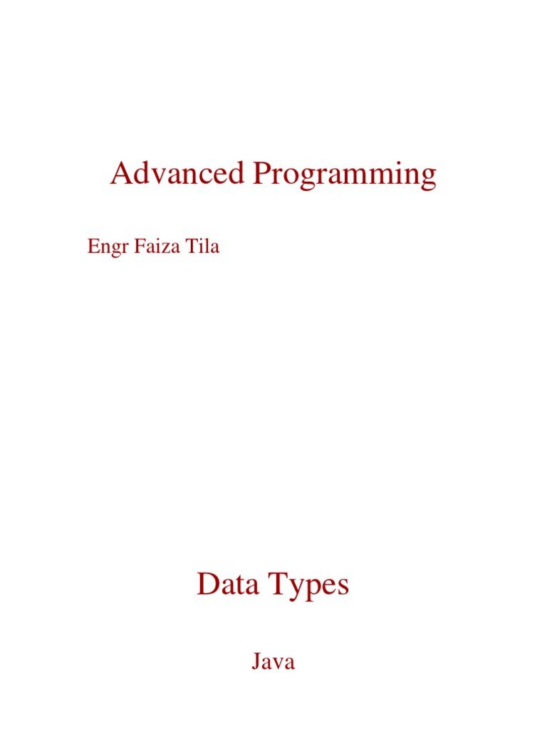 3 Data Types and Variables | PDF | Data Type | Scope (Computer Science)