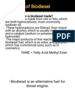 Definition of Biodiesel: FAME Fatty Acid Methyl Ester