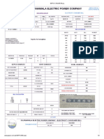 GEPCO April 2019 electricity bill details