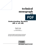 Fisher - Techincal Monograph 42 - Understanding Decibels