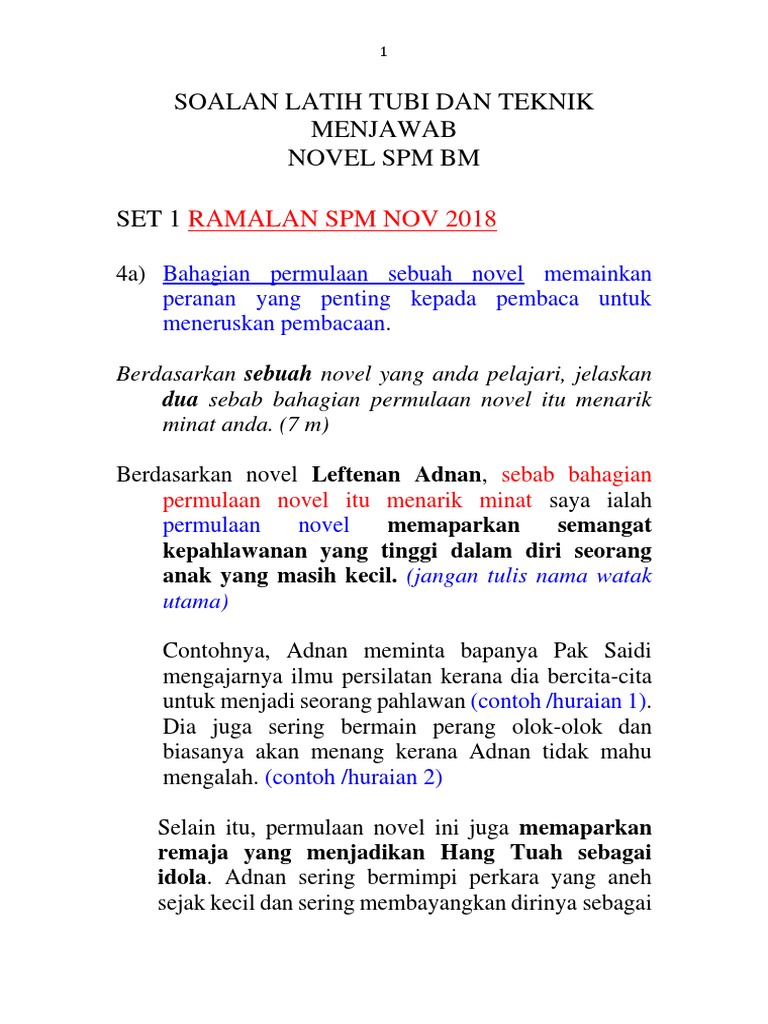 peristiwa menarik novel tirani