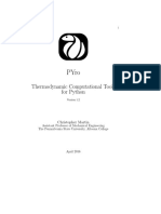 Thermodynamic Computational Tools For Python: Christopher Martin