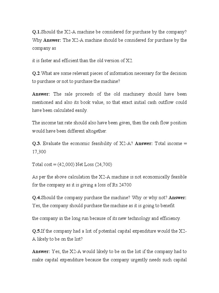 B.J.Plastic Molding Company Solution PDF PDF Capital Budgeting