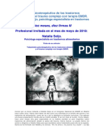 Tratamiento Psicoterapéutico de Los Trastornos Alimentarios y El Trauma Complejo Con Terapia EMDR