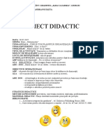 PROIECT DIDACTIC Lectura Educatoarei