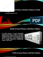 About An Electrical Control Panels & Their Types: Accupanels Energy Pvt. LTD