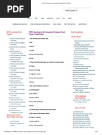 PPSC Lecturer of Computer Science Past Paper
