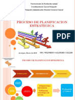 Proceso de La Planificacion Estrategica