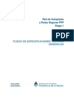 Pliego de Especificaciones Técnicas Generales - Petg PDF