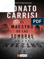 El Maestro de Las Sombras - Donato Carrisi