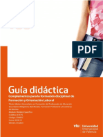 Guía Docente Complementos para La Formación Disciplinar de FOL (VIU)