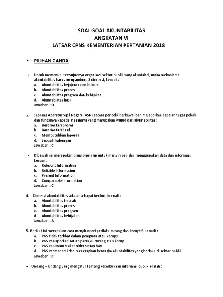 Soal Latsar Docx