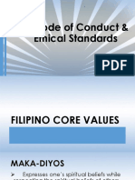 Code of Conduct & Ethical Standards