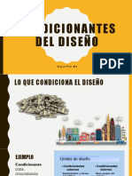 Condicionantes del diseño urbano