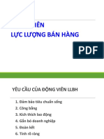 Chủ Đề 3 - Quản Trị Đội Ngũ Bán Hàng