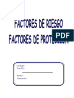 Factores de Riesgo y de Protección