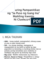 Panunuring Pampanitikan NG "Sa Puso NG Isang Ina" Maikling Kwento Ni Cluelezz417