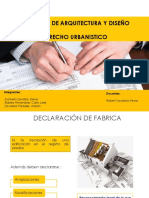 declaratoria de fabrica