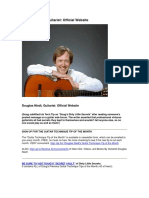 Douglas Niedt, Guitarist: Official Website