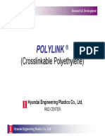 Polylink Polylink: (Crosslinkable Polyethylene)