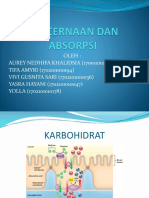 Pencernaan Dan Absorpsi Biokimia