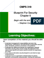 CMPS 319: Blueprint For Security