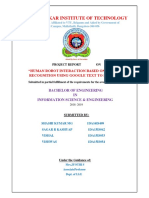 Dr. Ambedkar Institute of Technology: "Human Robot Interaction Based On Speech Recognition Using Google Text To Speech"