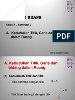 01 Kedudukan Titik Garis Dan Bidang Dalam Ruang